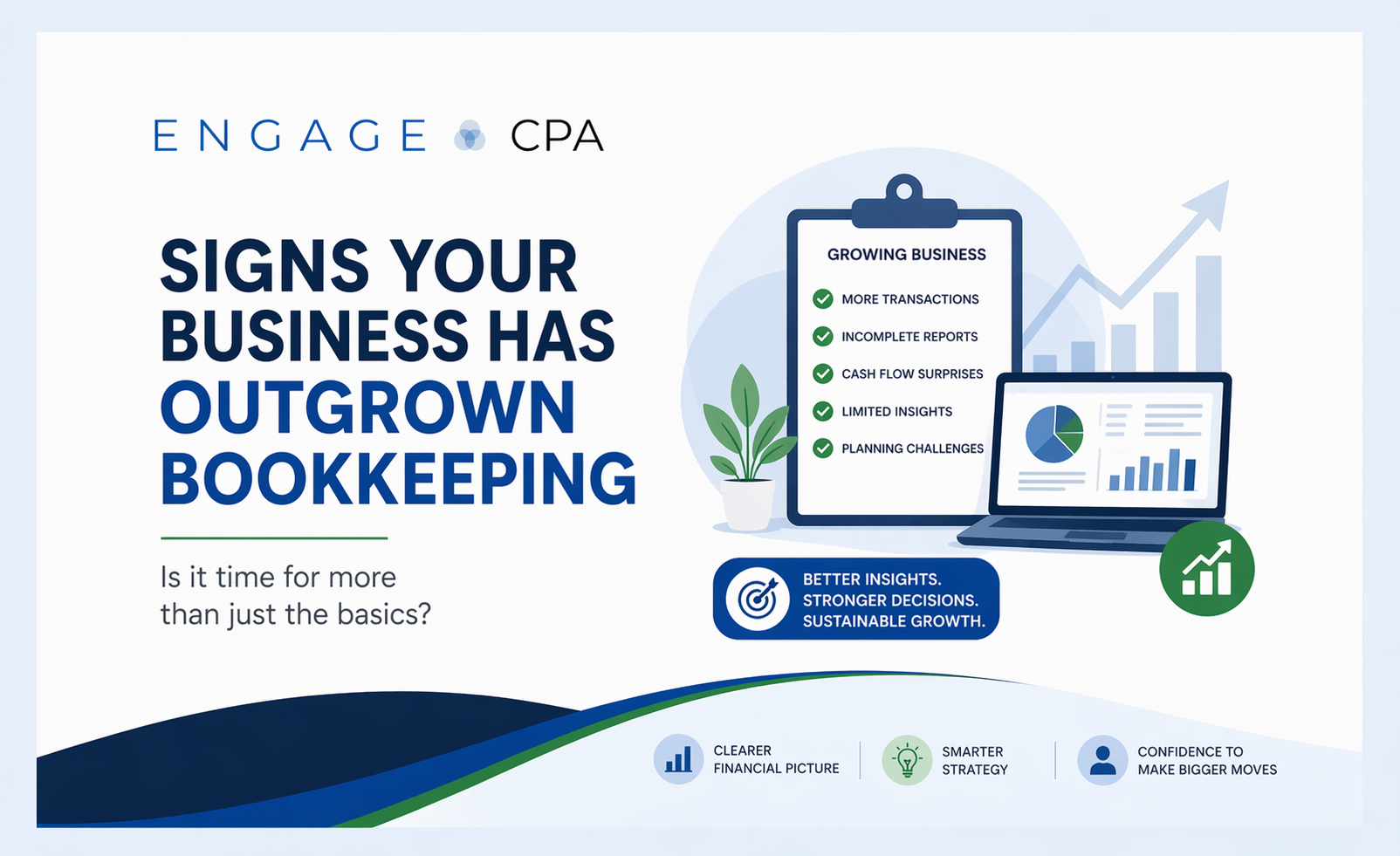 Signs Your Business Has Outgrown Bookkeeping